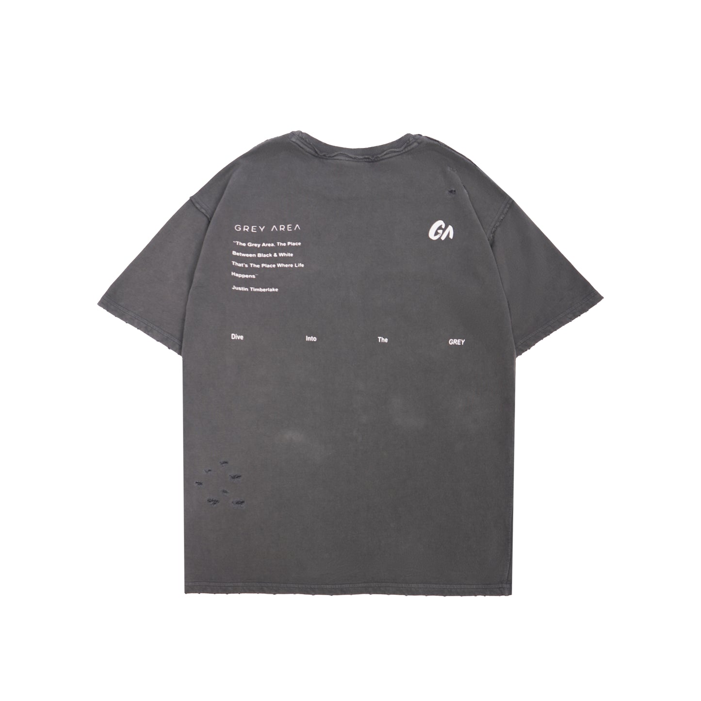 THE GREY AREA QUOTE T-SHIRT