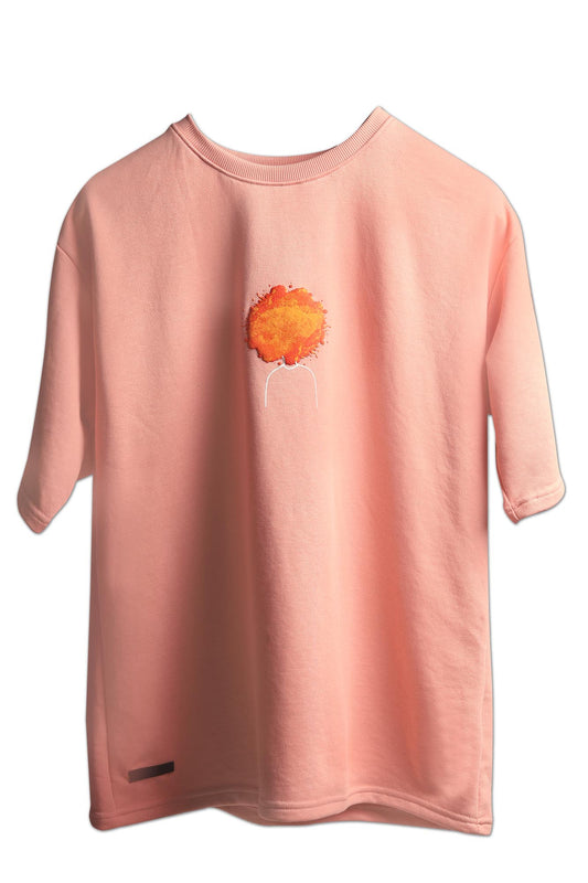 IT’S ALL DELULU T-SHIRT (PEACH)